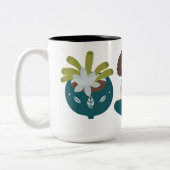 Thuis Meditatie Tweekleurige Koffiemok (Links)