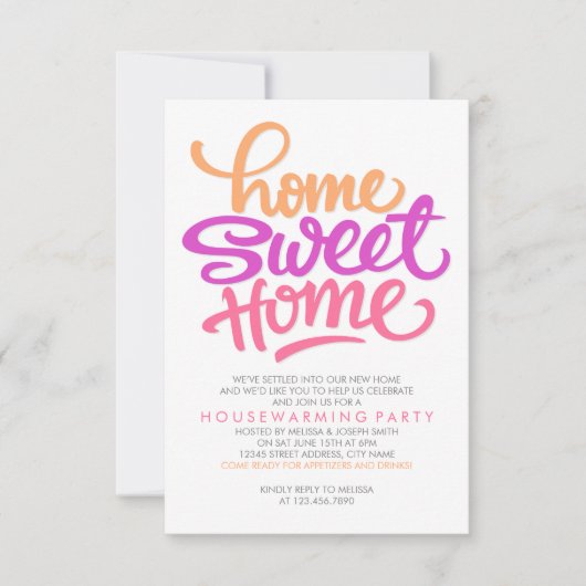 THUIS MET HANDLEIDING | HUISPARTIJ KAART (Voorkant)