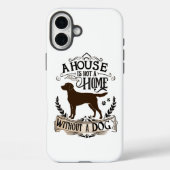 Thuis met poten Case-Mate iPhone case (Achterkant)