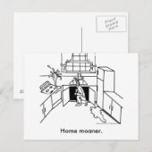 Thuis-Moanership, Thuisboer. Briefkaart (Voorkant / Achterkant)