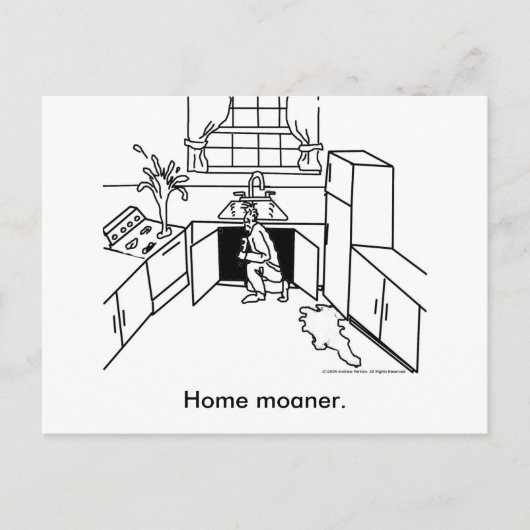 Thuis-Moanership, Thuisboer. Briefkaart (Voorkant)