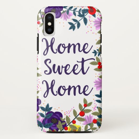 Thuis Mooie Thuis Bloemrif. Case-Mate iPhone Case (Achterkant)