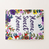 Thuis Mooie Thuis Bloemrif Legpuzzel (Horizontaal)