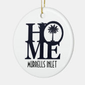 THUIS Murrells Inlet Keramisch Ornament (Links)