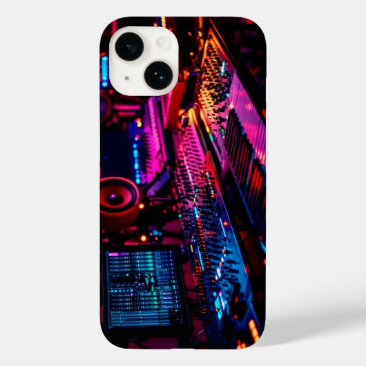 Thuis Muziekstudio Case-Mate iPhone Case (Achterkant)