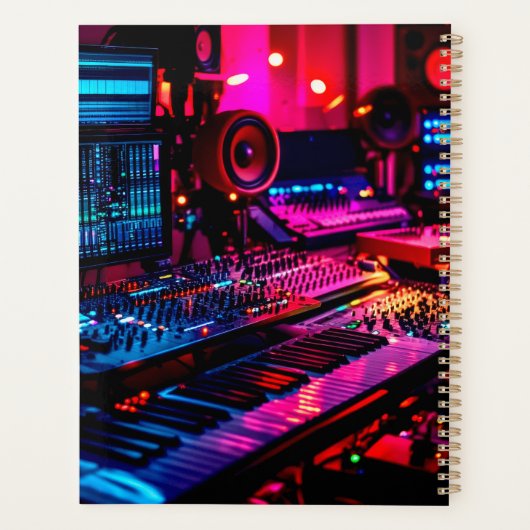 Thuis Muziekstudio Planner (Achterkant)