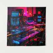 Thuis Muziekstudio Wandkleed (Voorkant)