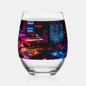 Thuis Muziekstudio Wijnglas Zonder Voet (Rechts)
