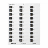 Thuis na de storm etiket (Full Sheet)