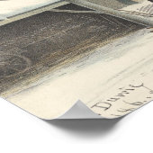 Thuis naar Thanksgiving - GH Durrie Fine Art Poste Poster (Hoek)