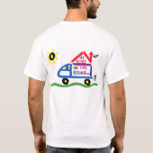 Thuis onderweg t-shirt (Achterkant)