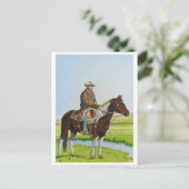 Thuis op het bereik briefkaart (Staand voorkant)