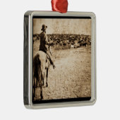 Thuis op het bereik metalen ornament (Rechts)