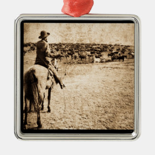 Thuis op het bereik metalen ornament