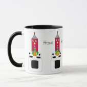 Thuis op het bereik mok (Links)