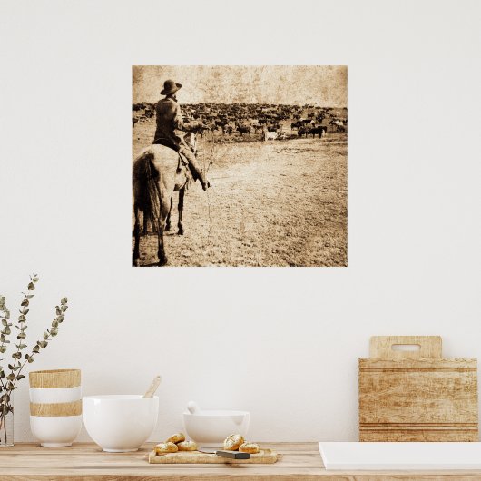 Thuis op het bereik poster (Keuken)