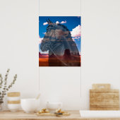 Thuis op het bereik poster (Keuken)
