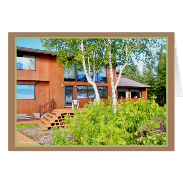 Thuis op het meer van Huron (Voorkant Horizontaal)