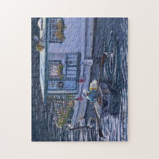 "Thuis op het water" puzzel Legpuzzel (Verticaal)