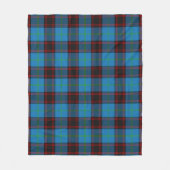 Thuis Oude Plaid Fleece Deken (Voorkant)