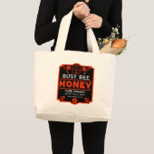 Thuis Produceren Honing Grote Tote Bag (Voorkant (product))