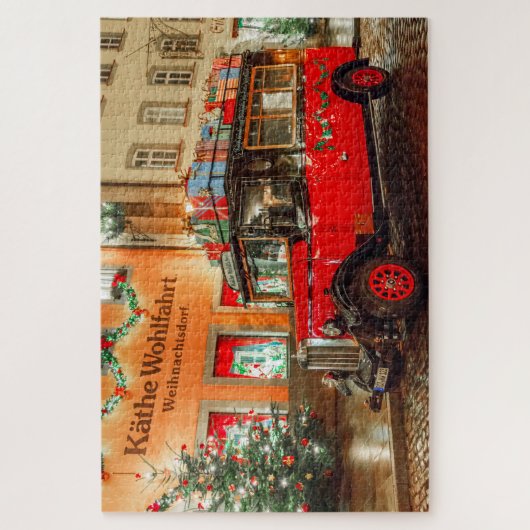 Thuis Puzzle Santa Claus in Duitsland Legpuzzel (Verticaal)