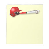 Thuis Run Game Team Coach Sporten Bal Pret Honkbal Notitieblok (Voorkant)