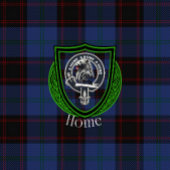Thuis Schotse Clan Tartan Crest Fleece Deken