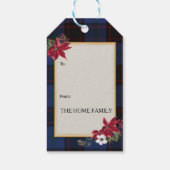 Thuis Schotse Clan Tartan & Wapen Cadeaulabel (Achterkant)