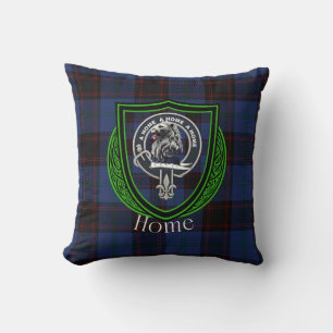 Thuis Schotse Clan Tartan & Wapen Kussen