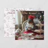 "Thuis" Seizoen Uitnodiging (Voorkant / Achterkant)