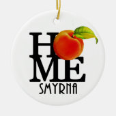 THUIS Smyrna Georgia Keramisch Ornament (Voorkant)