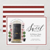 Thuis - startpunt We hebben de zwarte Waterverf va Aankondiging (Voorkant / Achterkant)