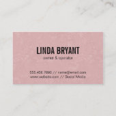 Thuis | Stoffer Visitekaartje (Achterkant)