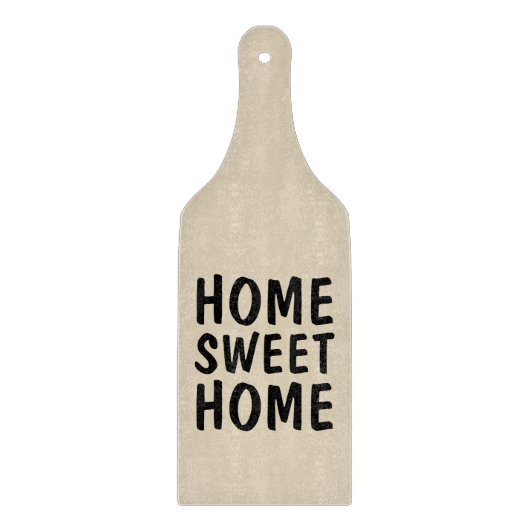THUIS SWEET HOME Paddle Cutting Board Snijplank (Voorkant)