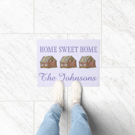 Thuis Sweet Home Snoep - Kerstontbijt Deurmat