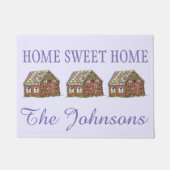 Thuis Sweet Home Snoep - Kerstontbijt Deurmat (Voorkant)