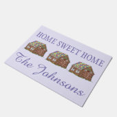 Thuis Sweet Home Snoep - Kerstontbijt Deurmat (Schuin)