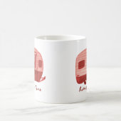 THUIS SWEET HOME Trailers Waterverf RV's Koffiemok (Center)