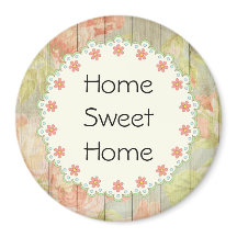 Thuis Sweet Home Vintage Landelijke Keuken Magneet