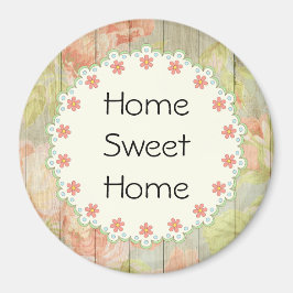 Thuis Sweet Home Vintage Landelijke Keuken Magneet