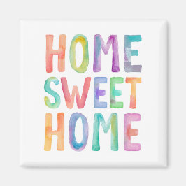 THUIS SWEET HOME WATERVERF | MAGNET