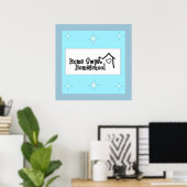 Thuis Sweet Homeschool Poster (Thuiskantoor)