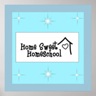 Thuis Sweet Homeschool Poster