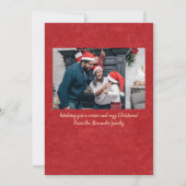 Thuis - Sweet startpunt - Cozy kerstvisurromwand Kaart (Achterkant)