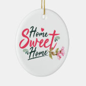 THUIS SWEET THUIS KERAMISCH ORNAMENT (Rechts)