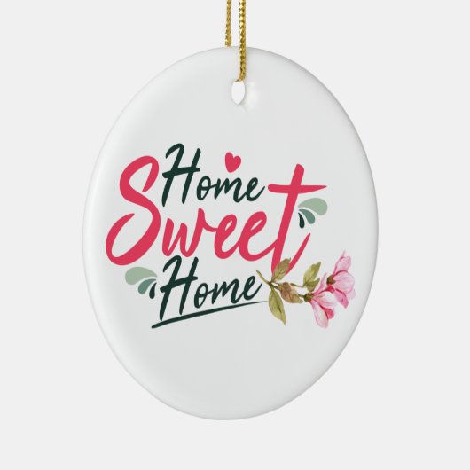 THUIS SWEET THUIS KERAMISCH ORNAMENT (Rechts)