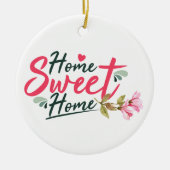 THUIS SWEET THUIS KERAMISCH ORNAMENT (Voorkant)