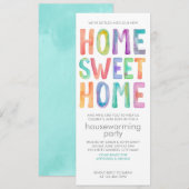 THUIS SWEET THUIS | OPENBARE HUISPARTIJEN KAART (Voorkant / Achterkant)