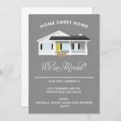 THUIS SWEET THUIS | VERPLAATSING VAN AANKONDIGINGE AANKONDIGING (Voorkant / Achterkant)